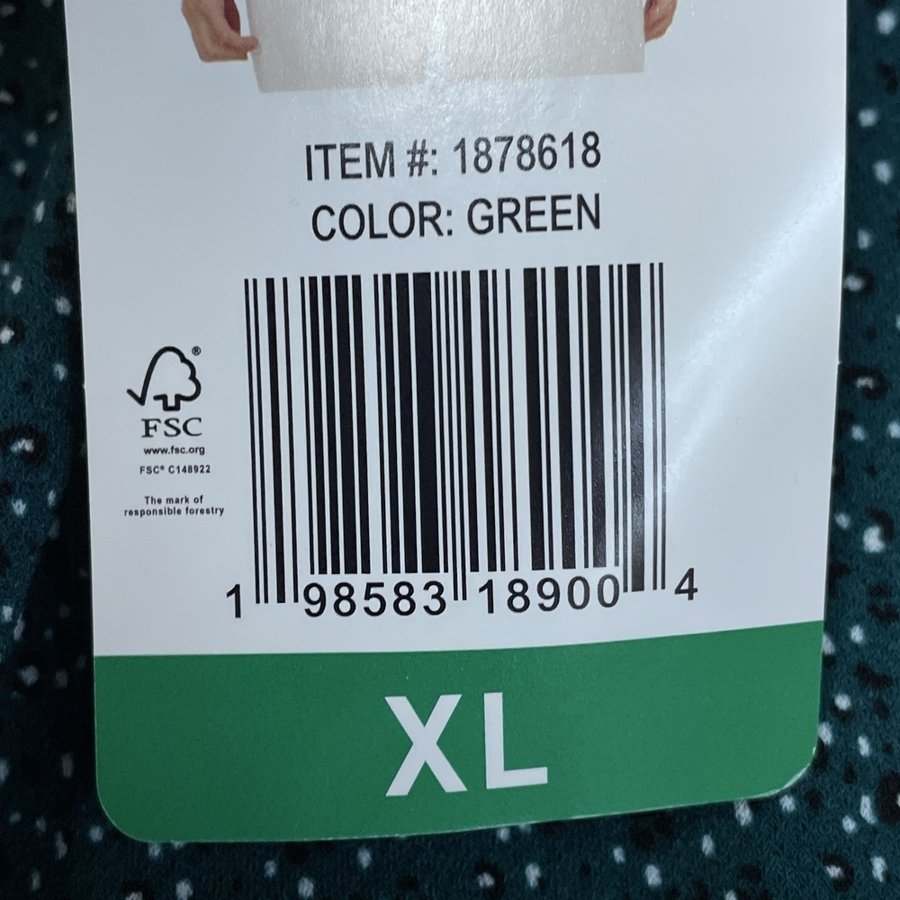 Adrianna Papell Women's XL Blouse Green H1089 - Picture 7 of 8